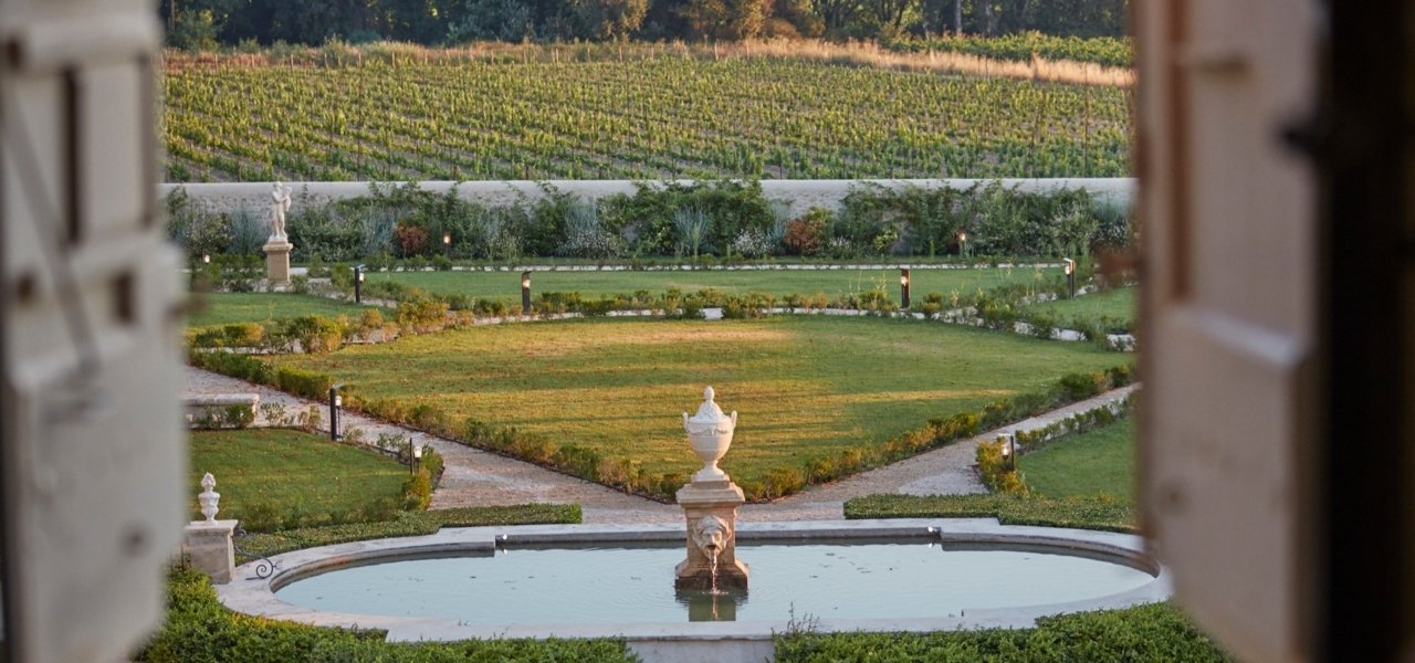 View on the vineyards